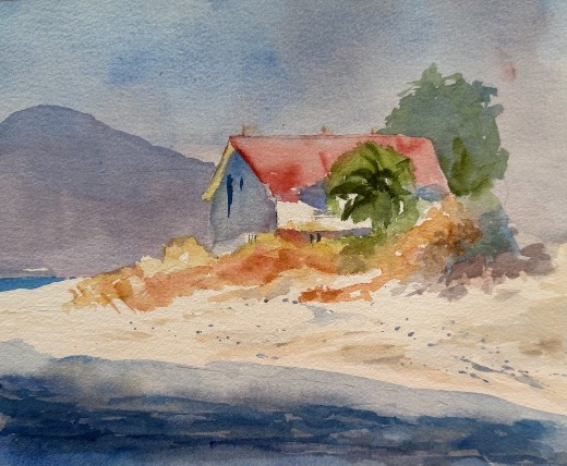 Painting by Patricia B.