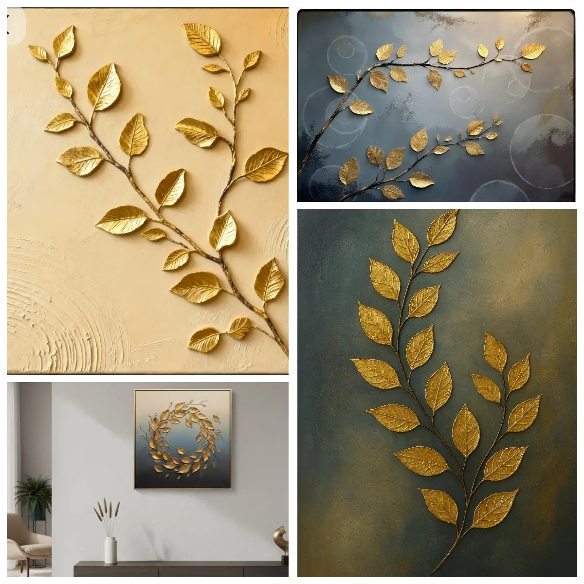 Интерьерная картина в текстурной живописи