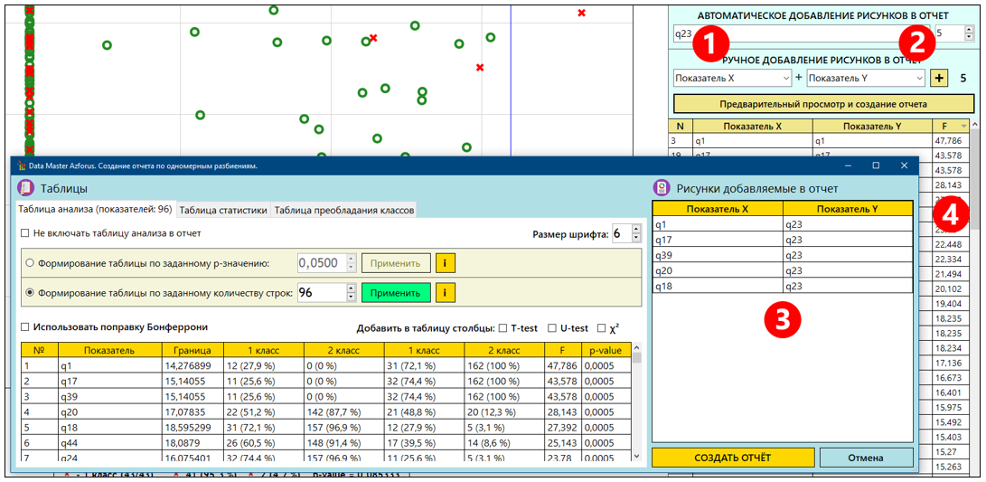 Рисунок 7. Автоматическое добавление рисунков в отчет. 
